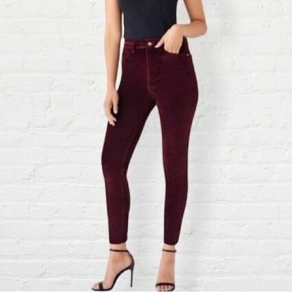 DL1961 Denim - NWT DL1961 Farrow Ankle High Rise Instasculpt Skinny in Velvet Bordeaux